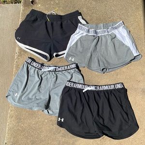 Women’s medium underarmour shorts